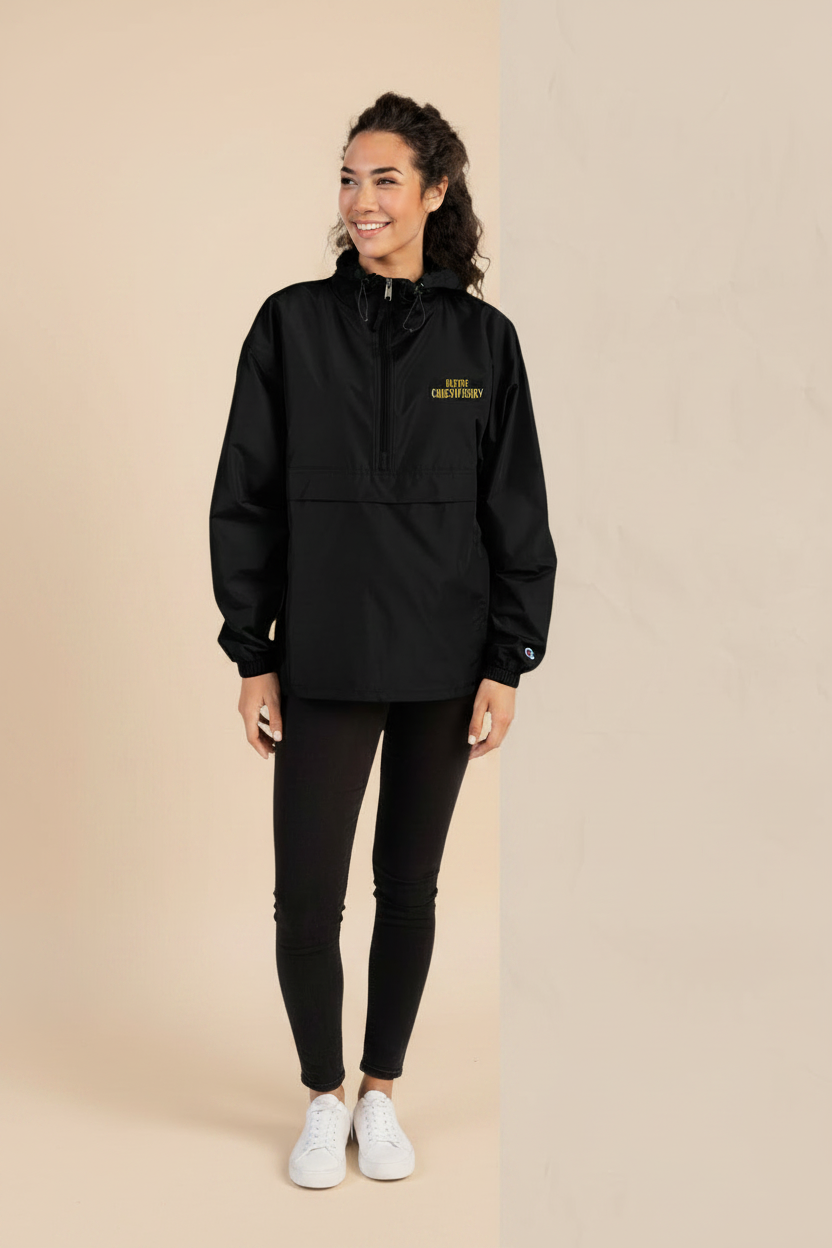 Champion Packable Windbreaker - Rain & Wind Resistant Jacket