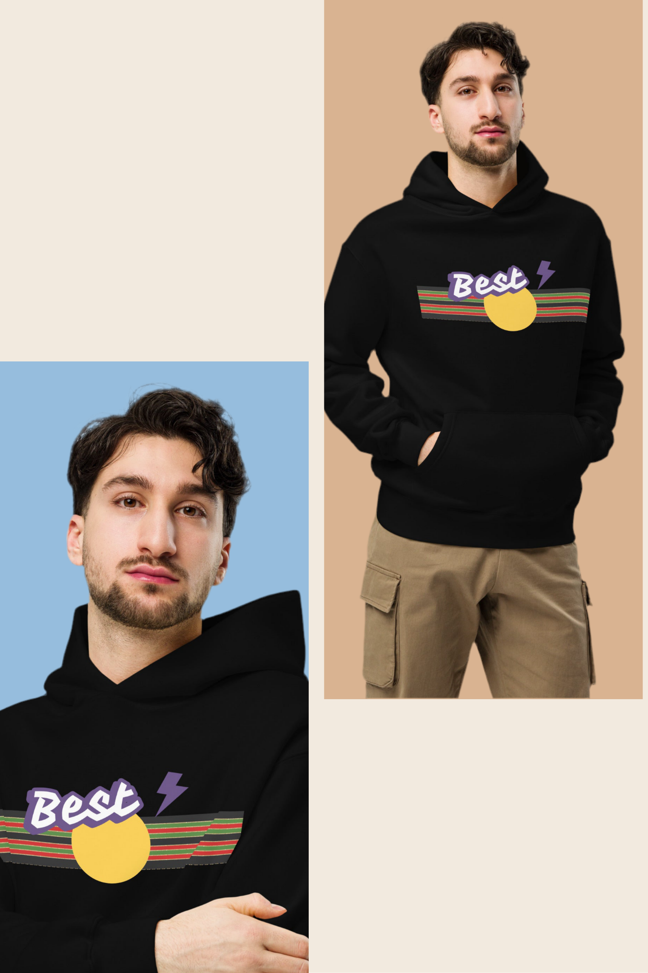 Unisex oversized hoodie