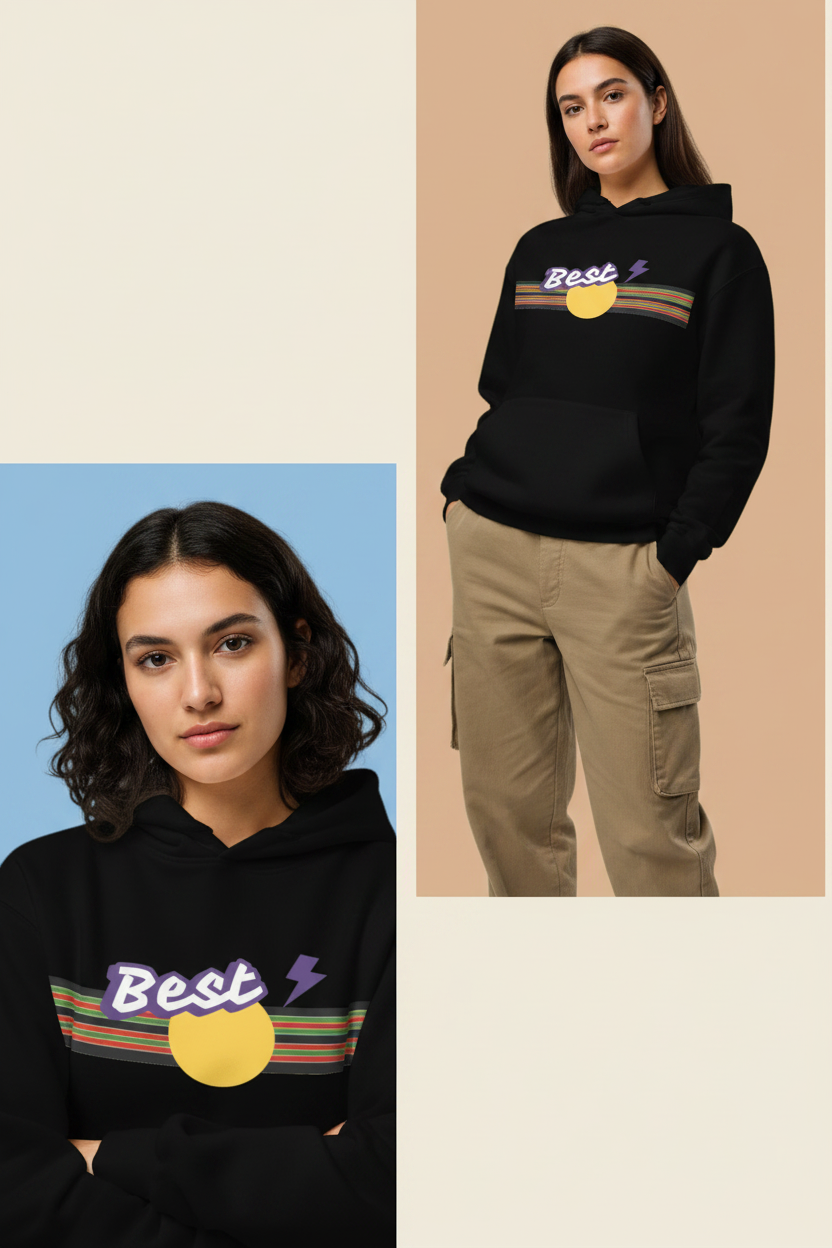 Unisex oversized hoodie