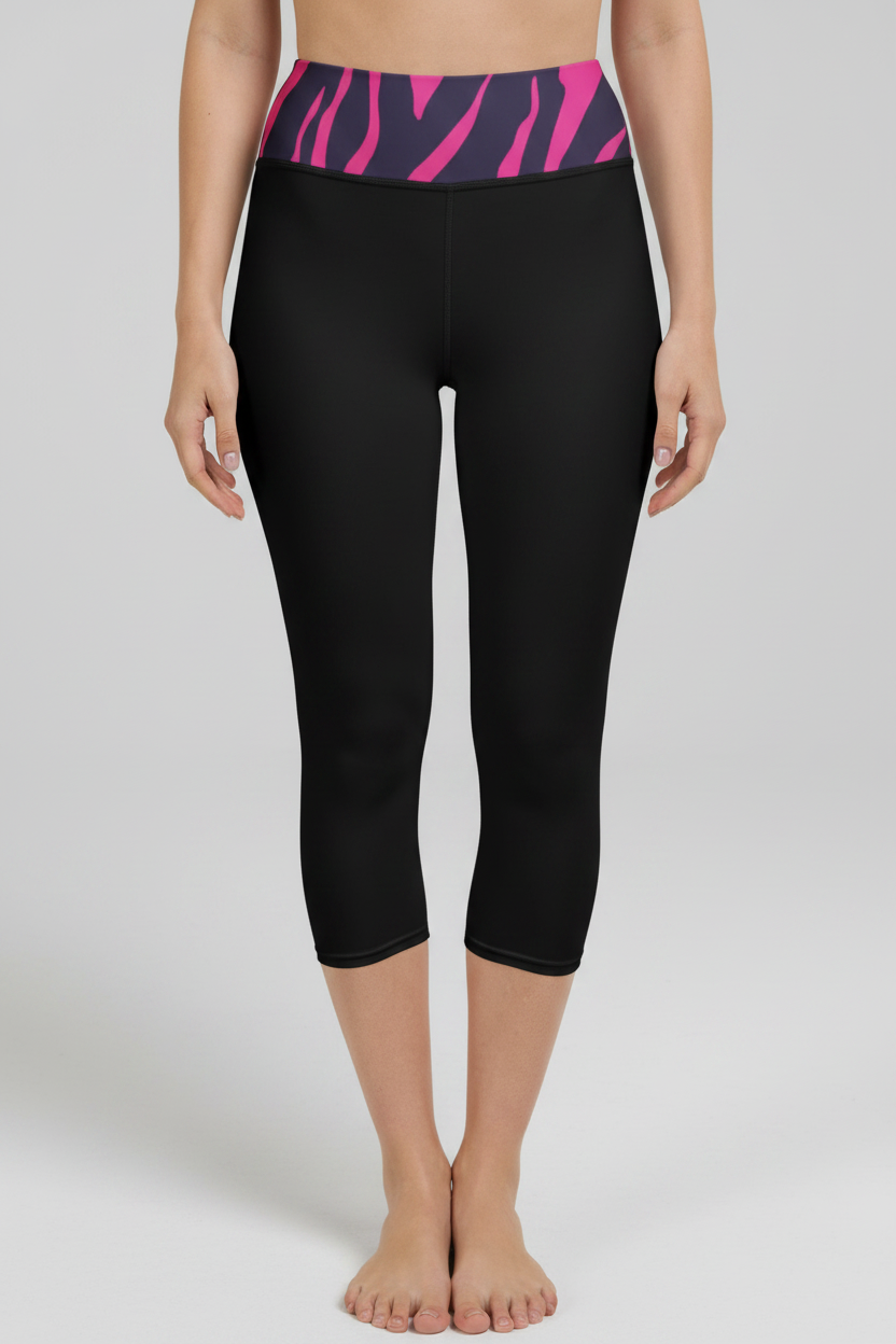 Women's Capri Leggings - High-Performance Yoga Pants