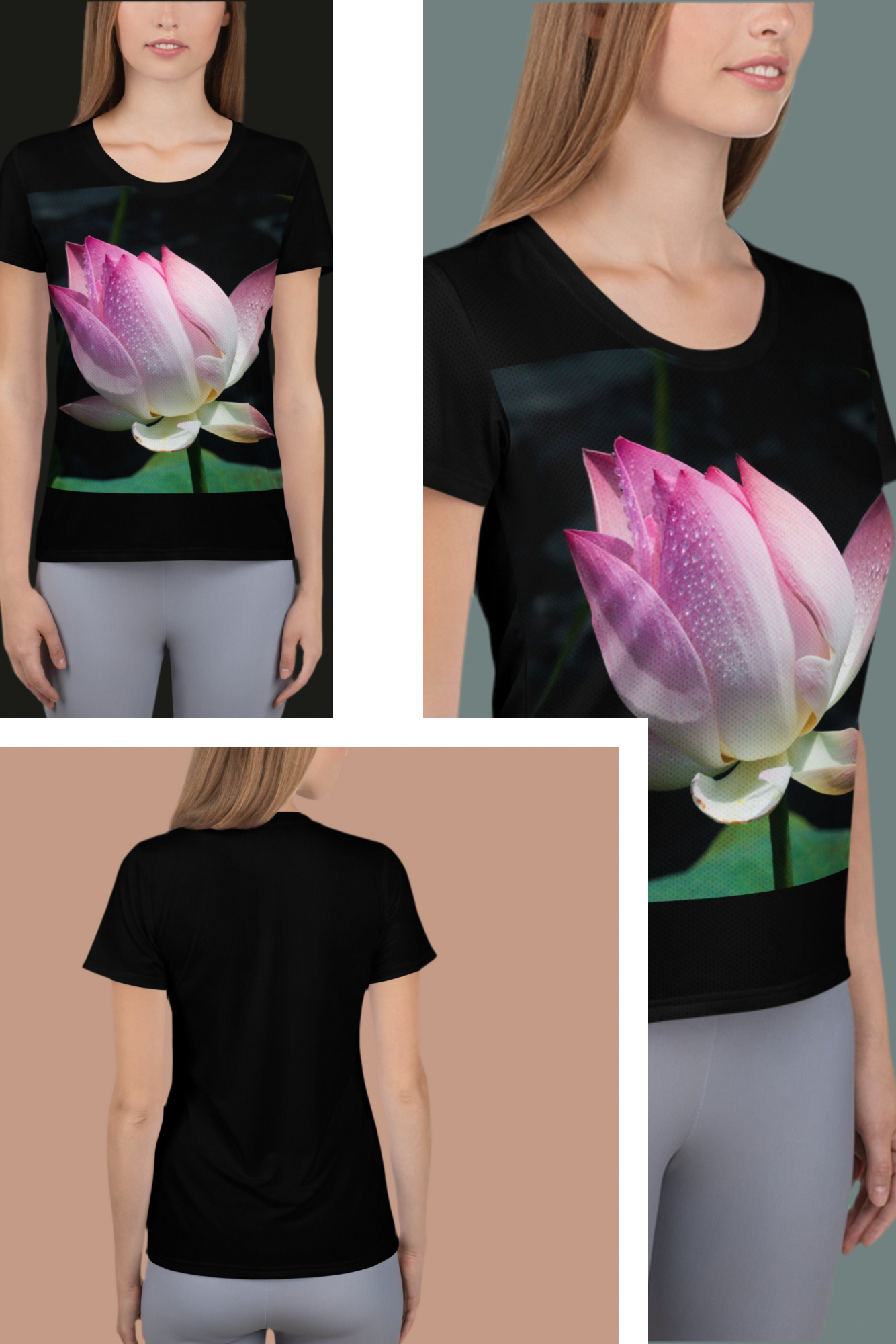 Women's Athletic T-Shirt - Moisture-Wicking Sports Tee