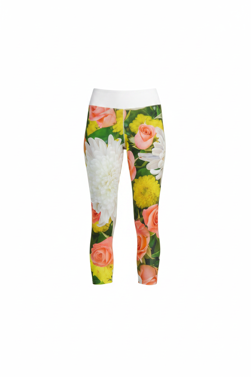 Women's Capri Leggings - High-Performance Yoga Pants