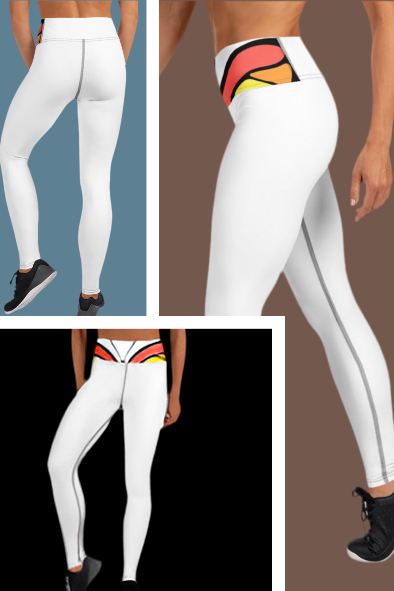 Women's Yoga Leggings - High-Waisted Workout Pants