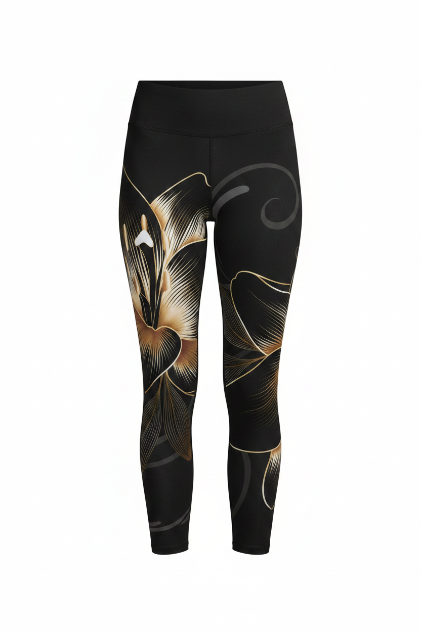 Women's Capri Leggings - High-Performance Yoga Pants