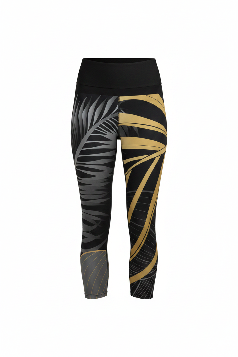 Women's Capri Leggings - High-Performance Yoga Pants
