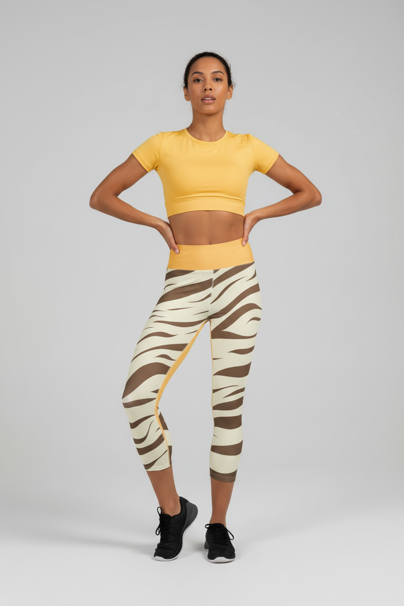 Women's Capri Leggings - High-Performance Yoga Pants