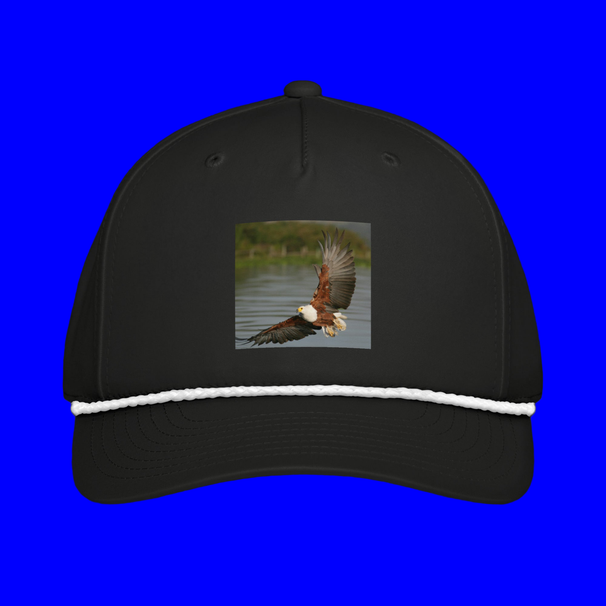 Classic Rope Cap - Structured Snapback Hat | Stay-Dri Sweatband