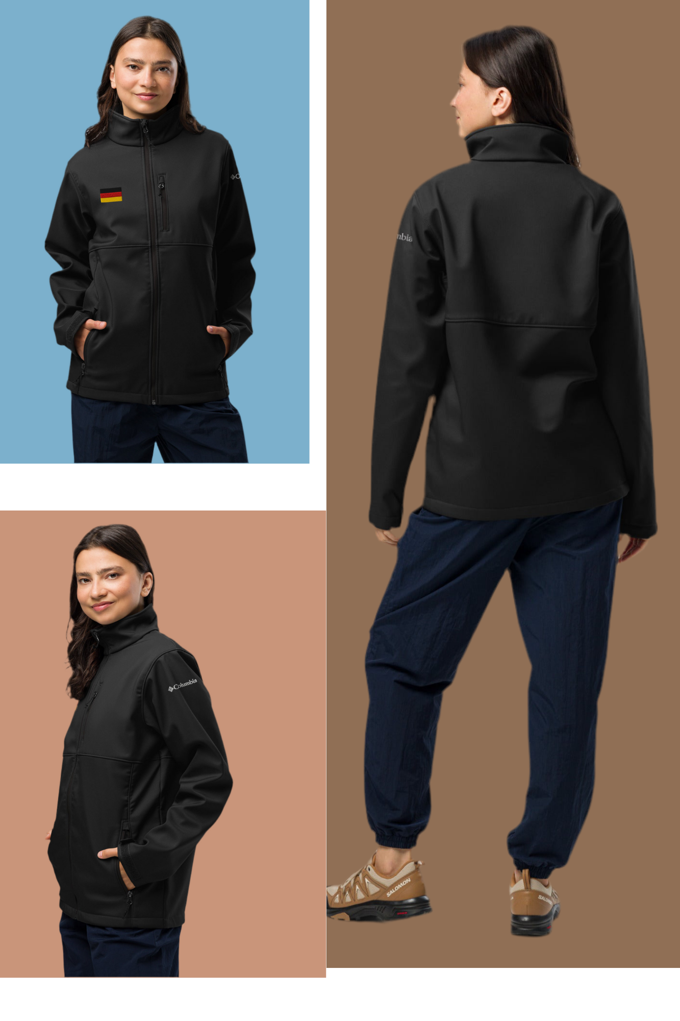 Columbia Soft Shell Jacket - Wind & Water Resistant Outdoor Essential