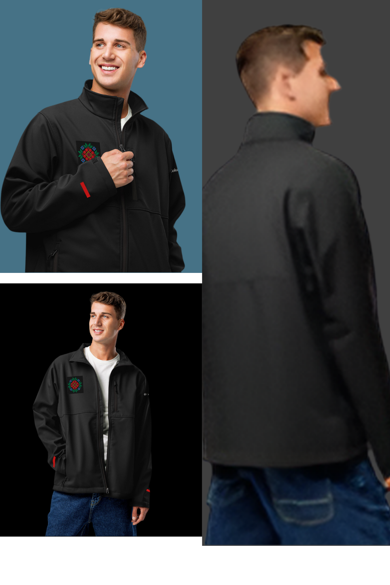 Columbia Soft Shell Jacket - Wind & Water Resistant Outdoor Jacket