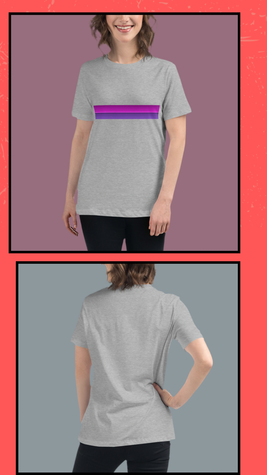 Women's Relaxed Fit T-Shirt - Soft Everyday Tee