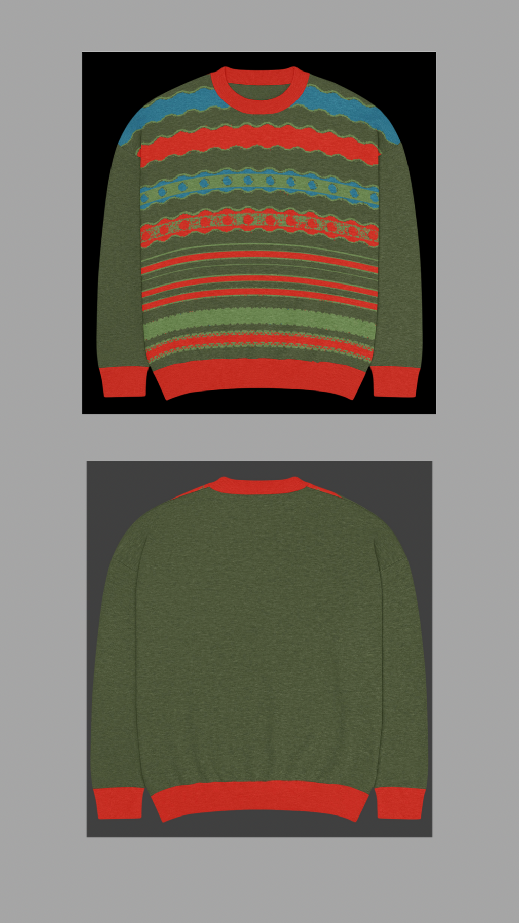 Unisex Cotton and Polyester Sweater - Comfortable Everyday Essential
