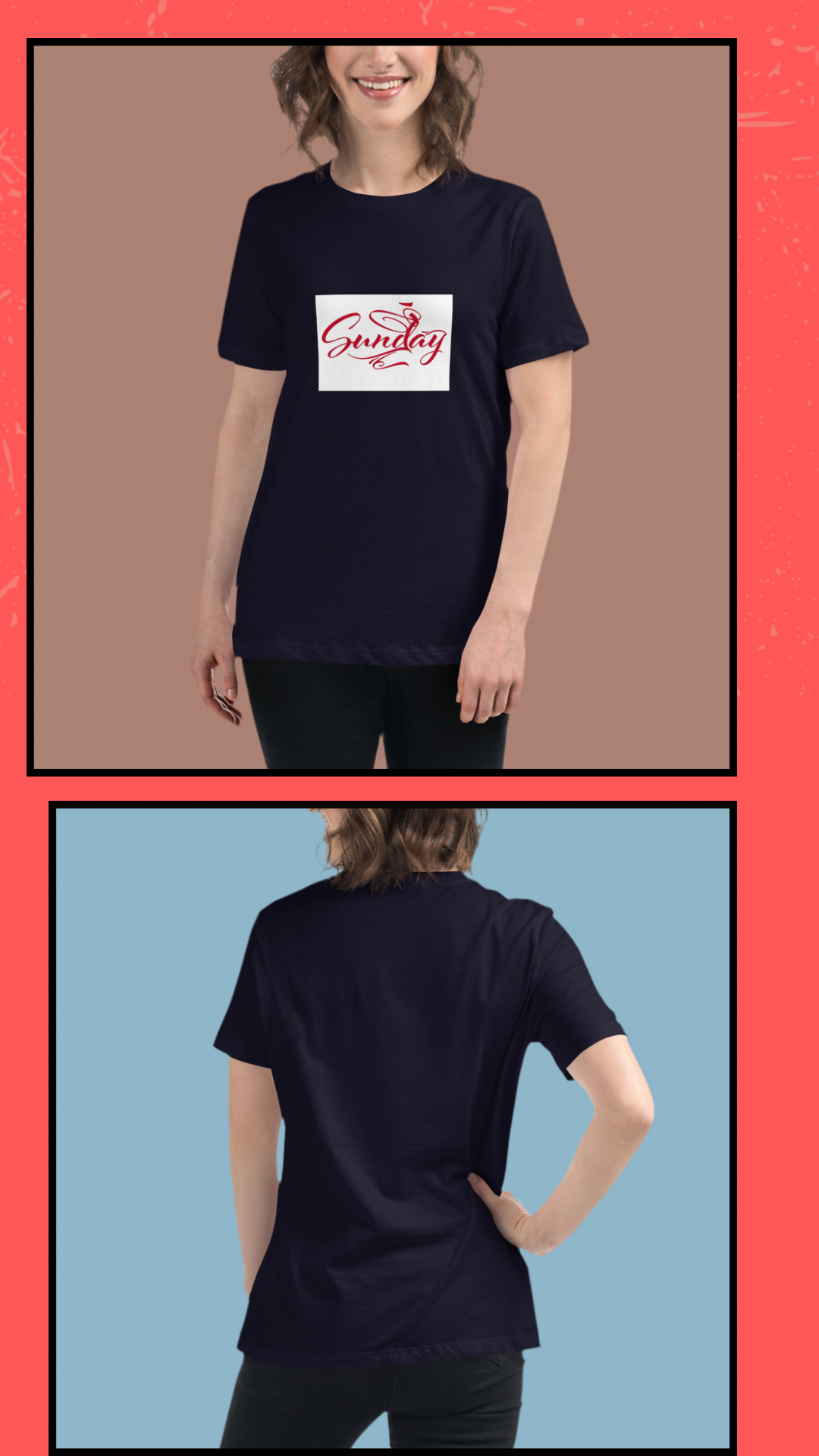 Women's Relaxed Fit T-Shirt - Soft Everyday Tee