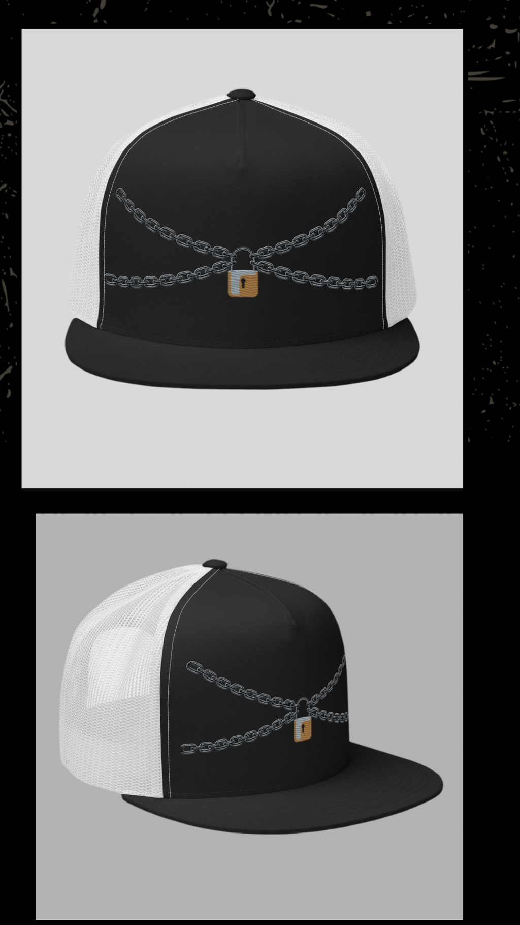Classic Trucker Cap - Structured 5-Panel Snapback Hat
