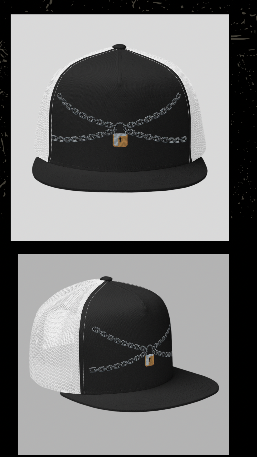 Classic Trucker Cap - Structured 5-Panel Snapback Hat