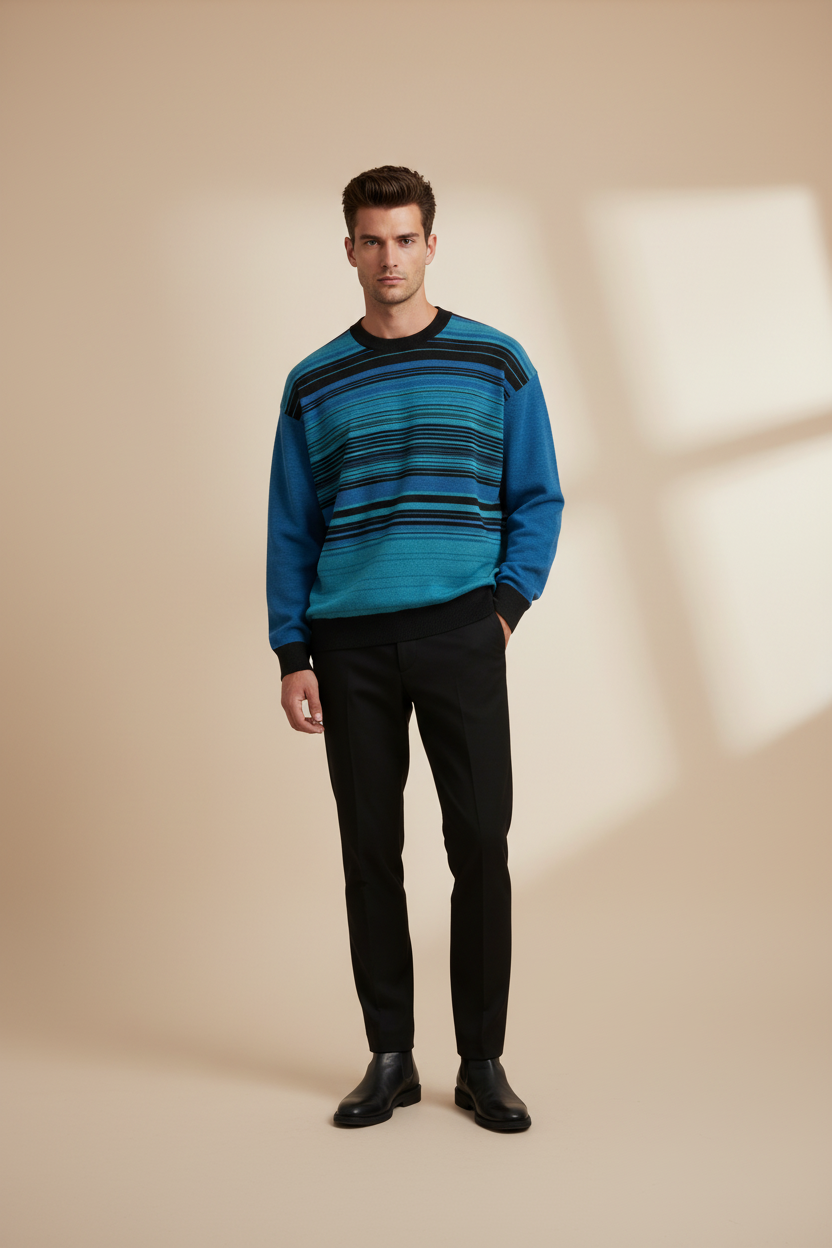 Unisex Cotton and Polyester Sweater - Comfortable Everyday Essential