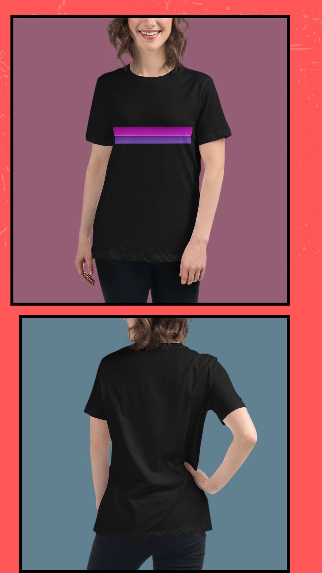 Women's Relaxed Fit T-Shirt - Soft Everyday Tee