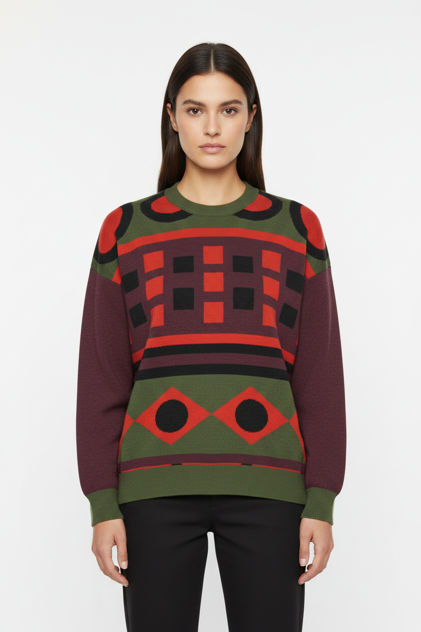 Unisex Cotton and Polyester Sweater - Comfortable Everyday Essential