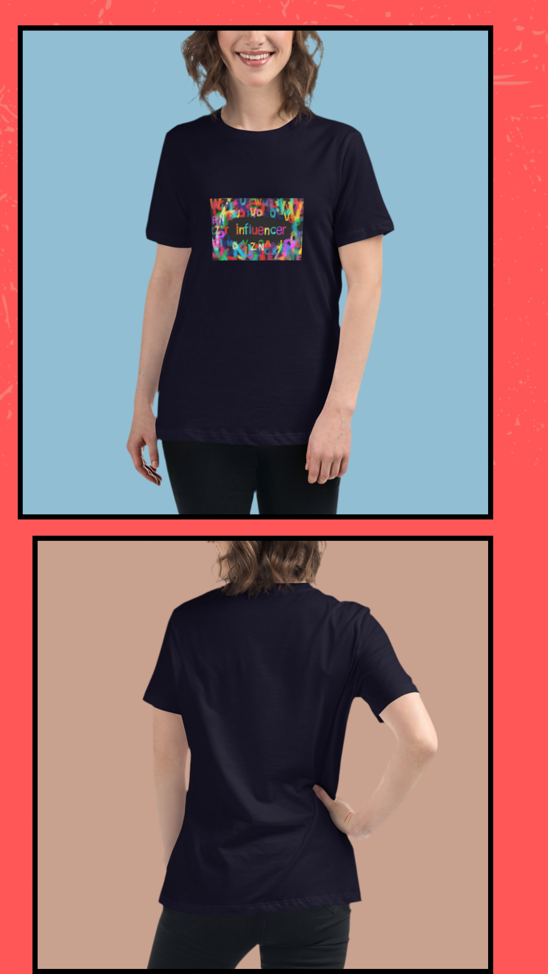 Women's Relaxed Fit T-Shirt - Soft Everyday Tee