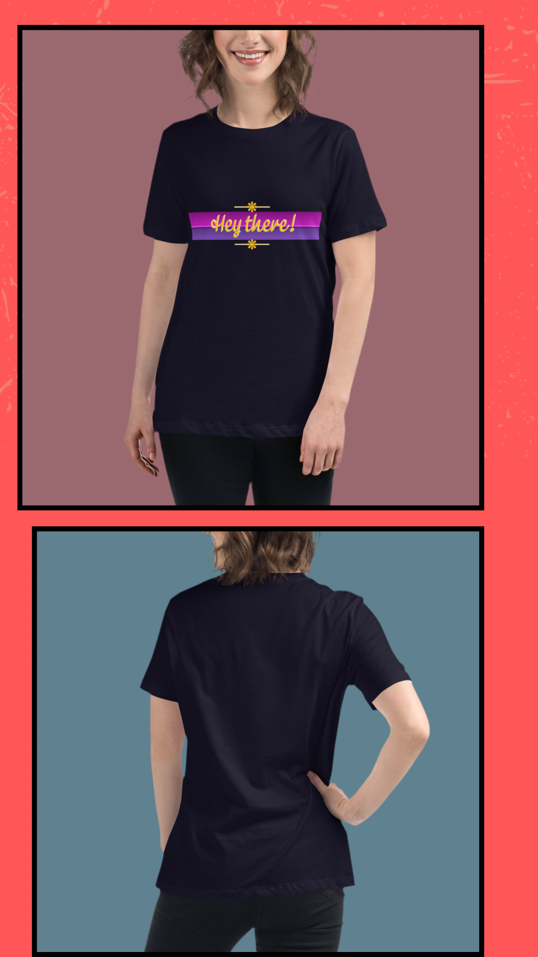 Women's Relaxed Fit T-Shirt - Soft Everyday Tee