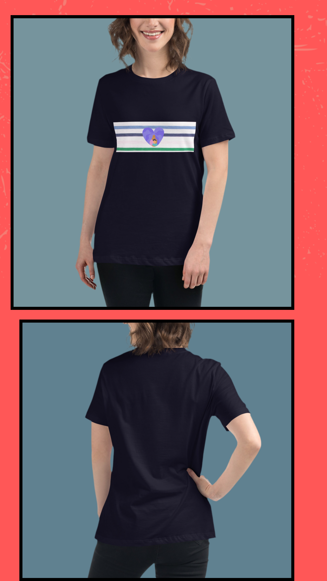 Women's Relaxed Fit T-Shirt - Soft Everyday Tee