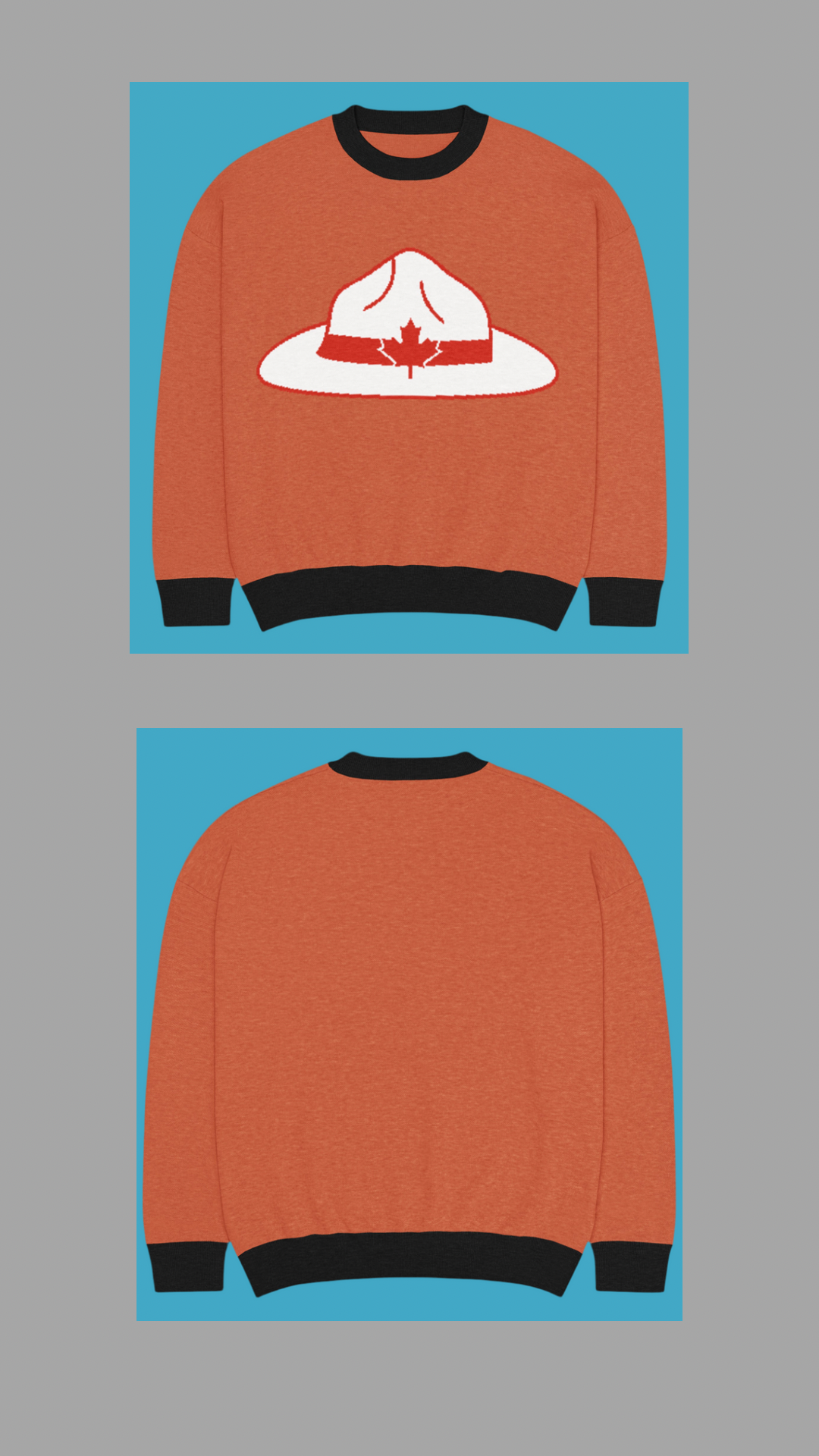 Unisex Cotton and Polyester Sweater - Comfortable Everyday Essential