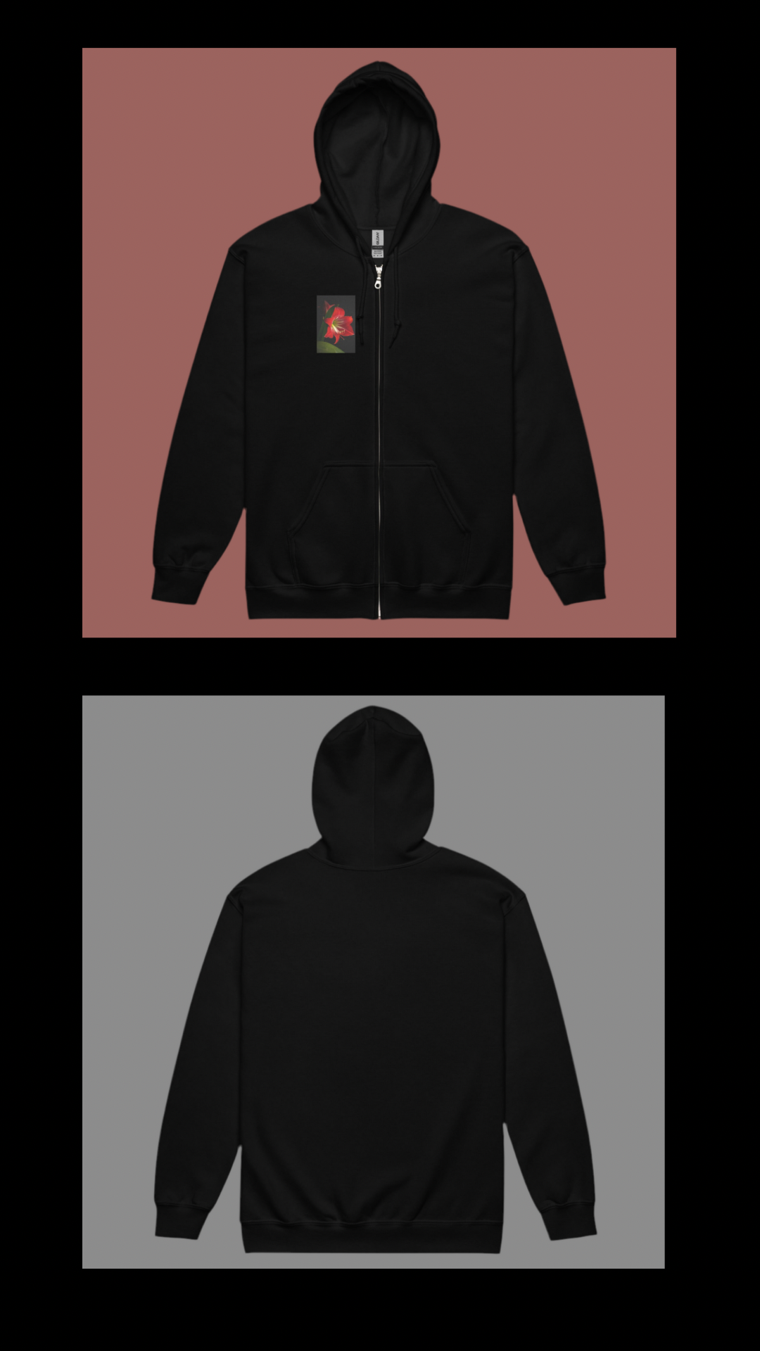 Unisex Heavy Blend Zip Hoodie - Soft Fleece Full-Zip Essential