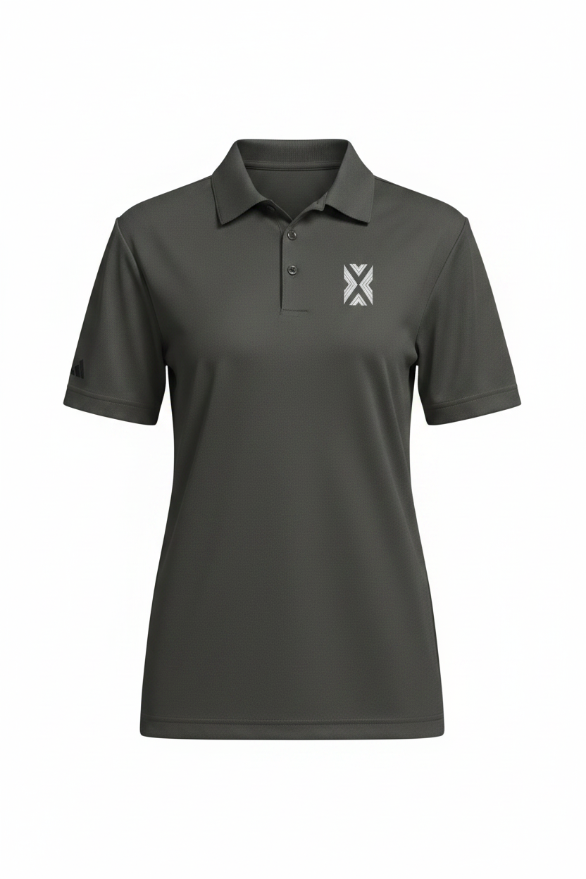 Adidas Space-Dyed Polo - Men's Recycled Polyester Golf Shirt