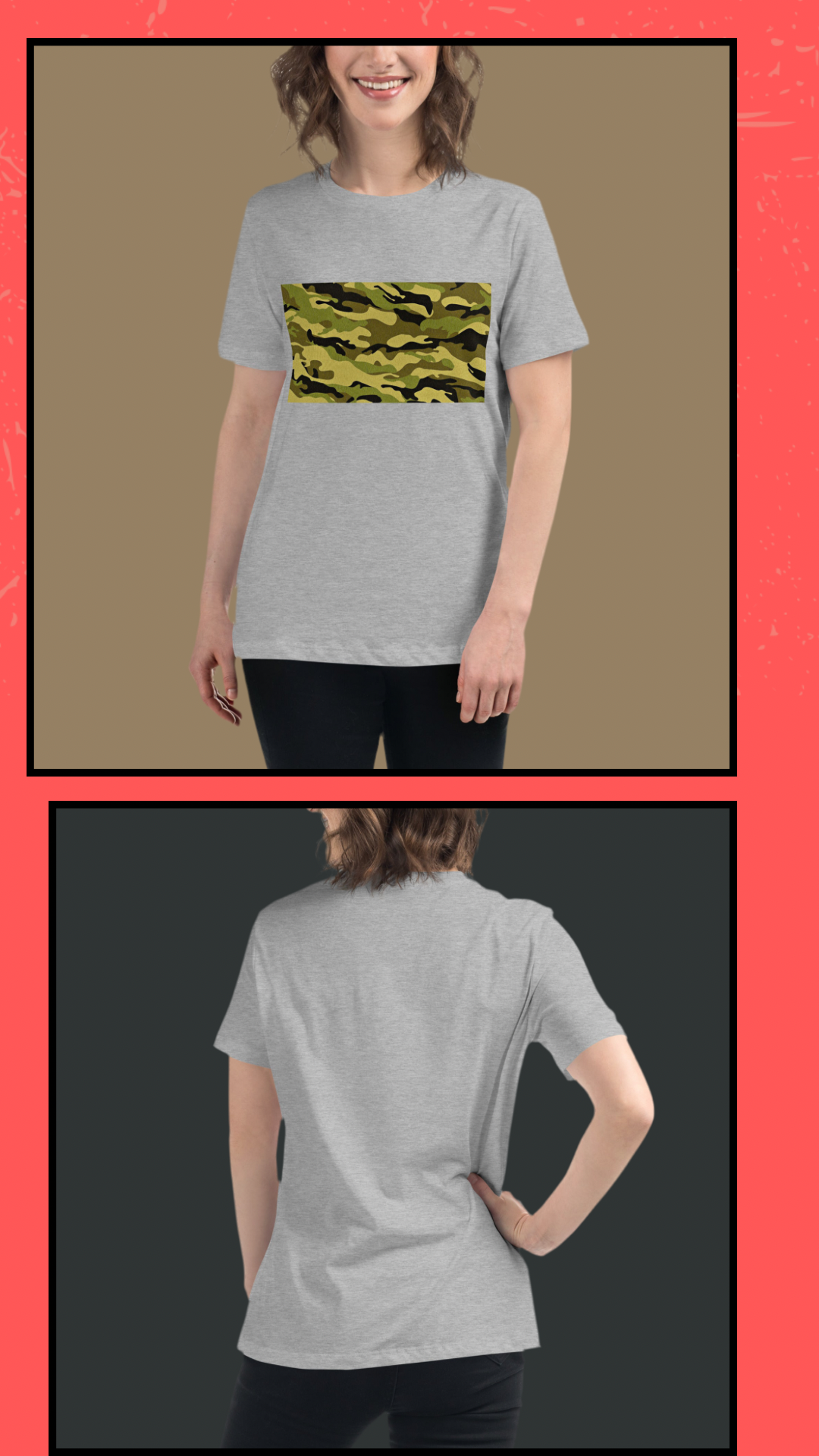 Women's Relaxed Fit T-Shirt - Soft Everyday Tee