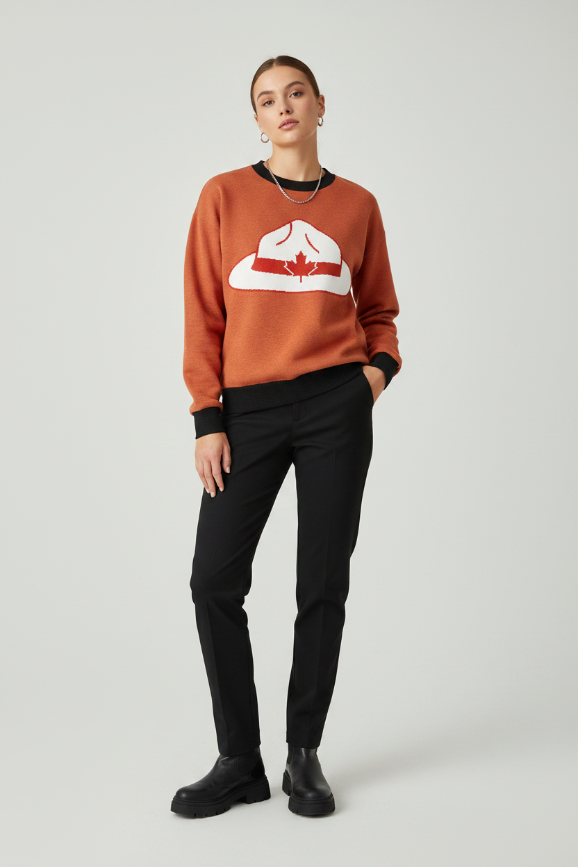 Unisex Cotton and Polyester Sweater - Comfortable Everyday Essential