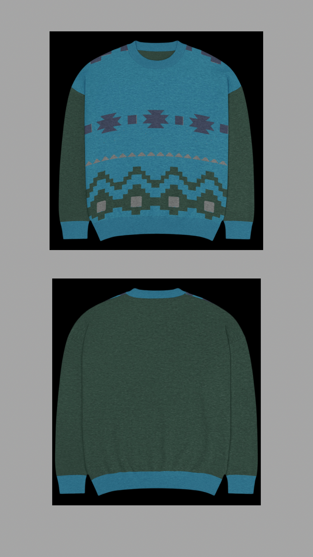 Unisex Cotton and Polyester Sweater - Comfortable Everyday Essential
