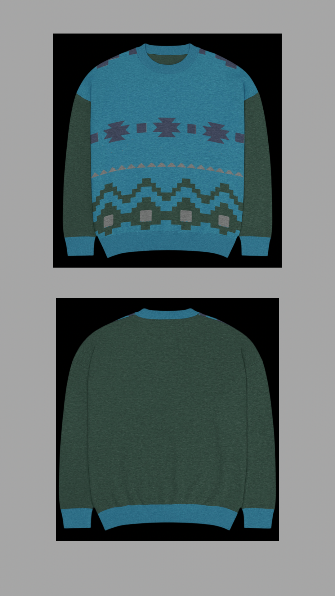 Unisex Cotton and Polyester Sweater - Comfortable Everyday Essential