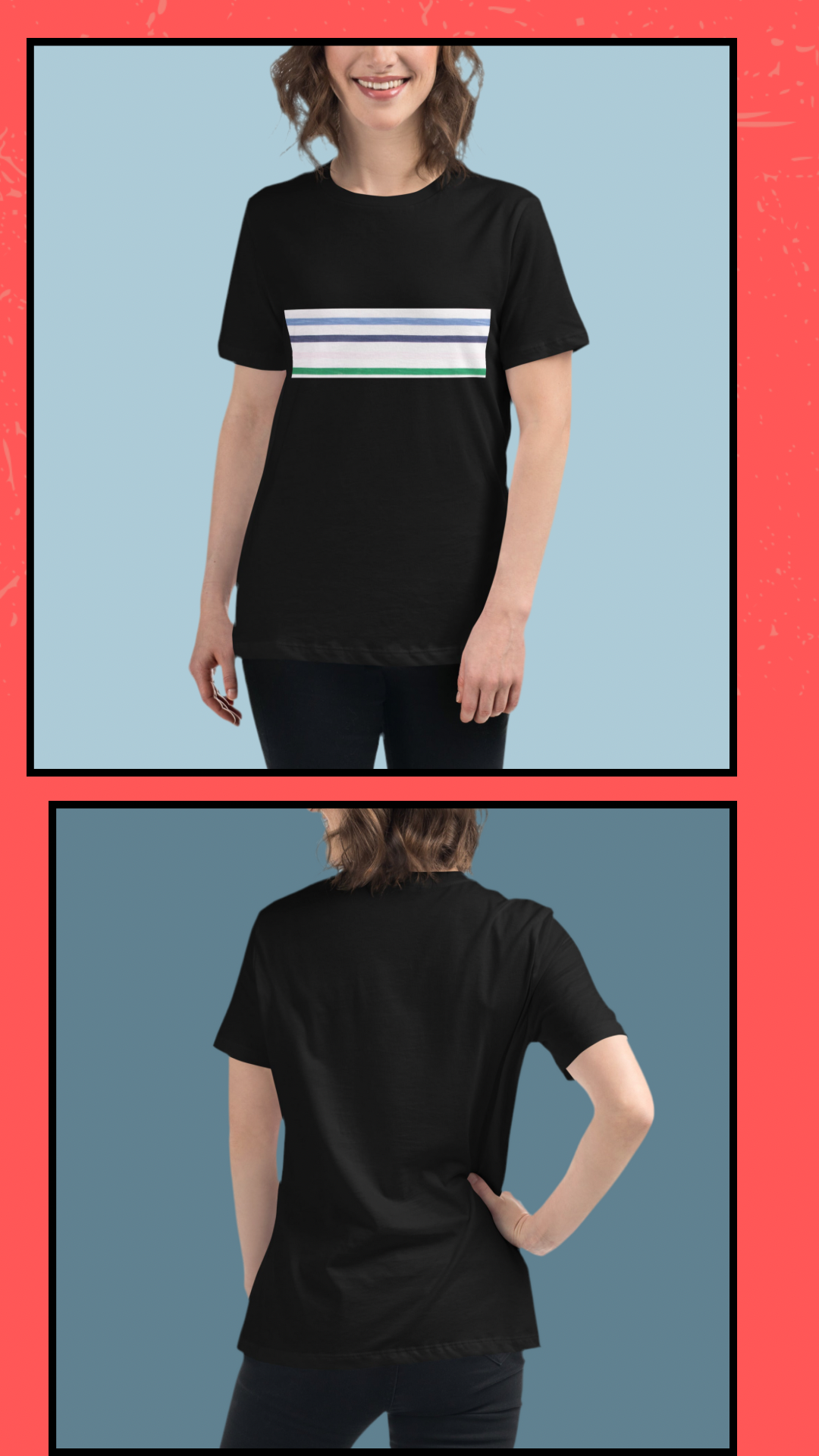 Women's Relaxed Fit T-Shirt - Soft Everyday Tee