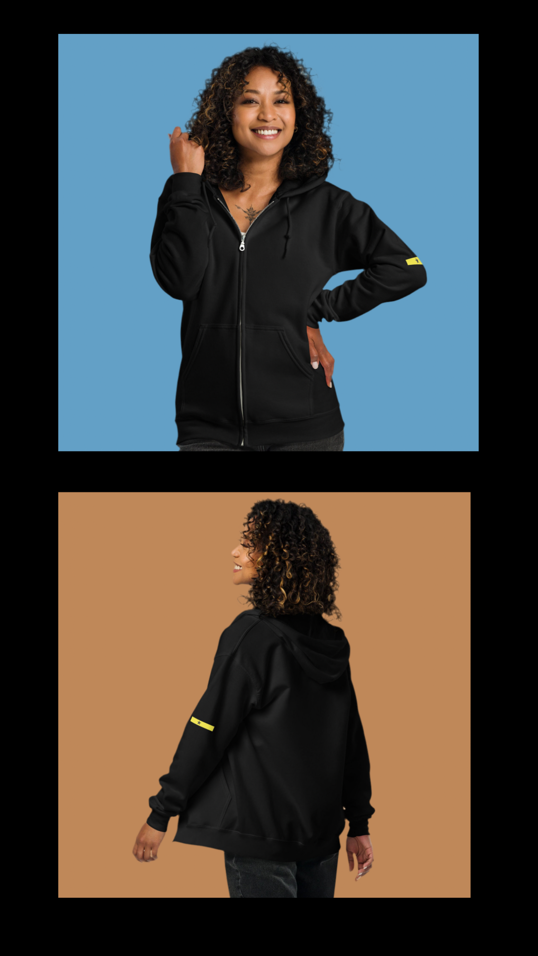 Unisex Heavy Blend Zip Hoodie - Soft Fleece Full-Zip Essential