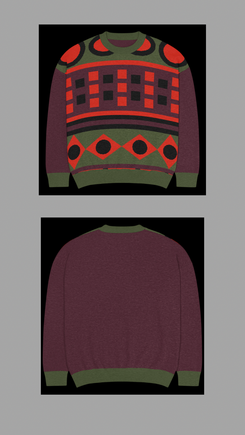 Unisex Cotton and Polyester Sweater - Comfortable Everyday Essential