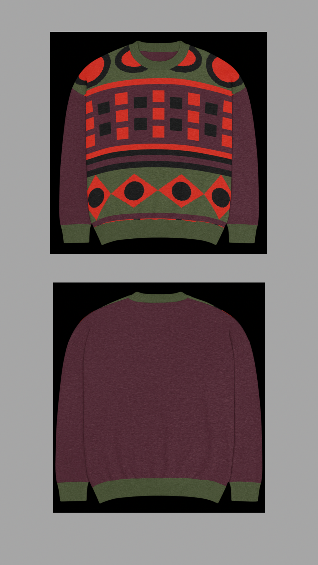 Unisex Cotton and Polyester Sweater - Comfortable Everyday Essential