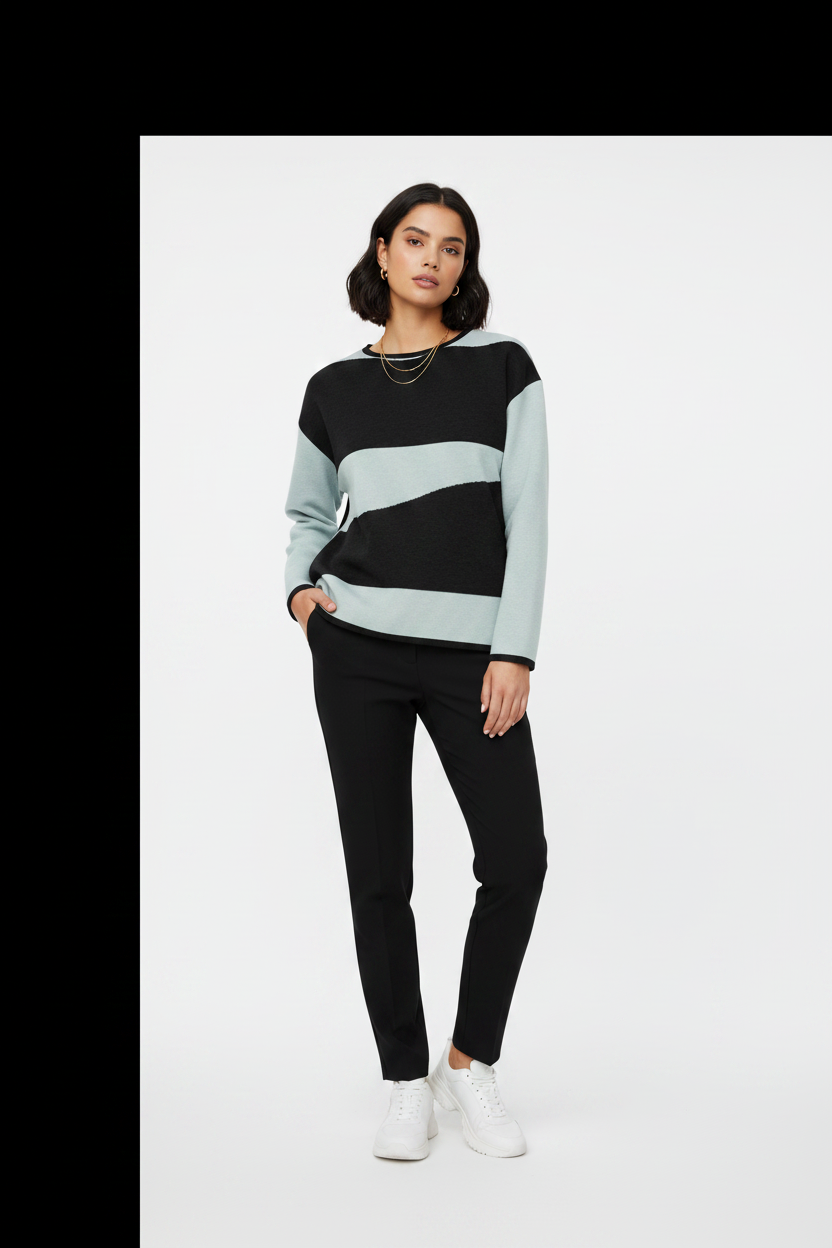 Unisex Cotton and Polyester Sweater - Comfortable Everyday Essential