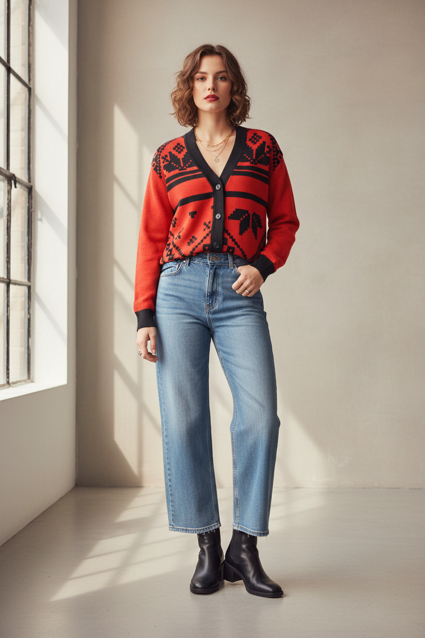 Unisex Cotton and Polyester Sweater - Comfortable Knit Sweater | Gala
