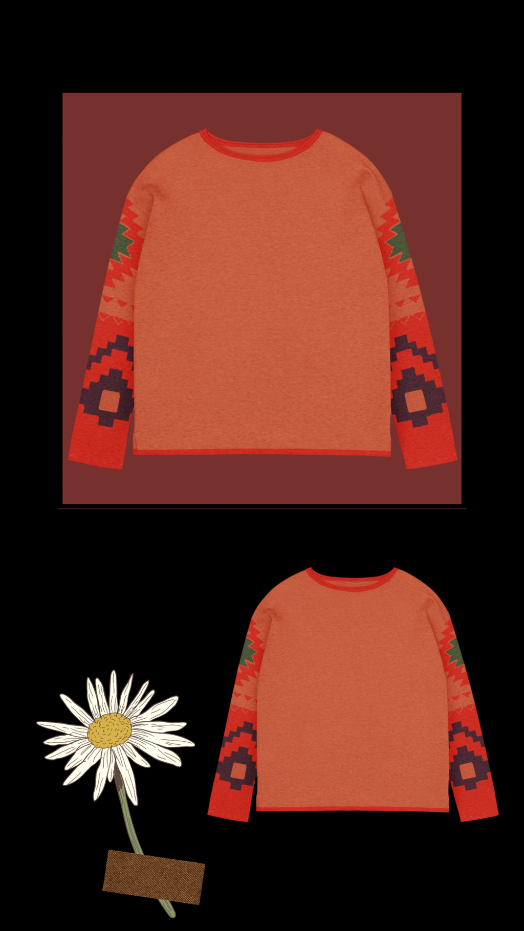 Unisex Cotton and Polyester Sweater - Comfortable Everyday Essential