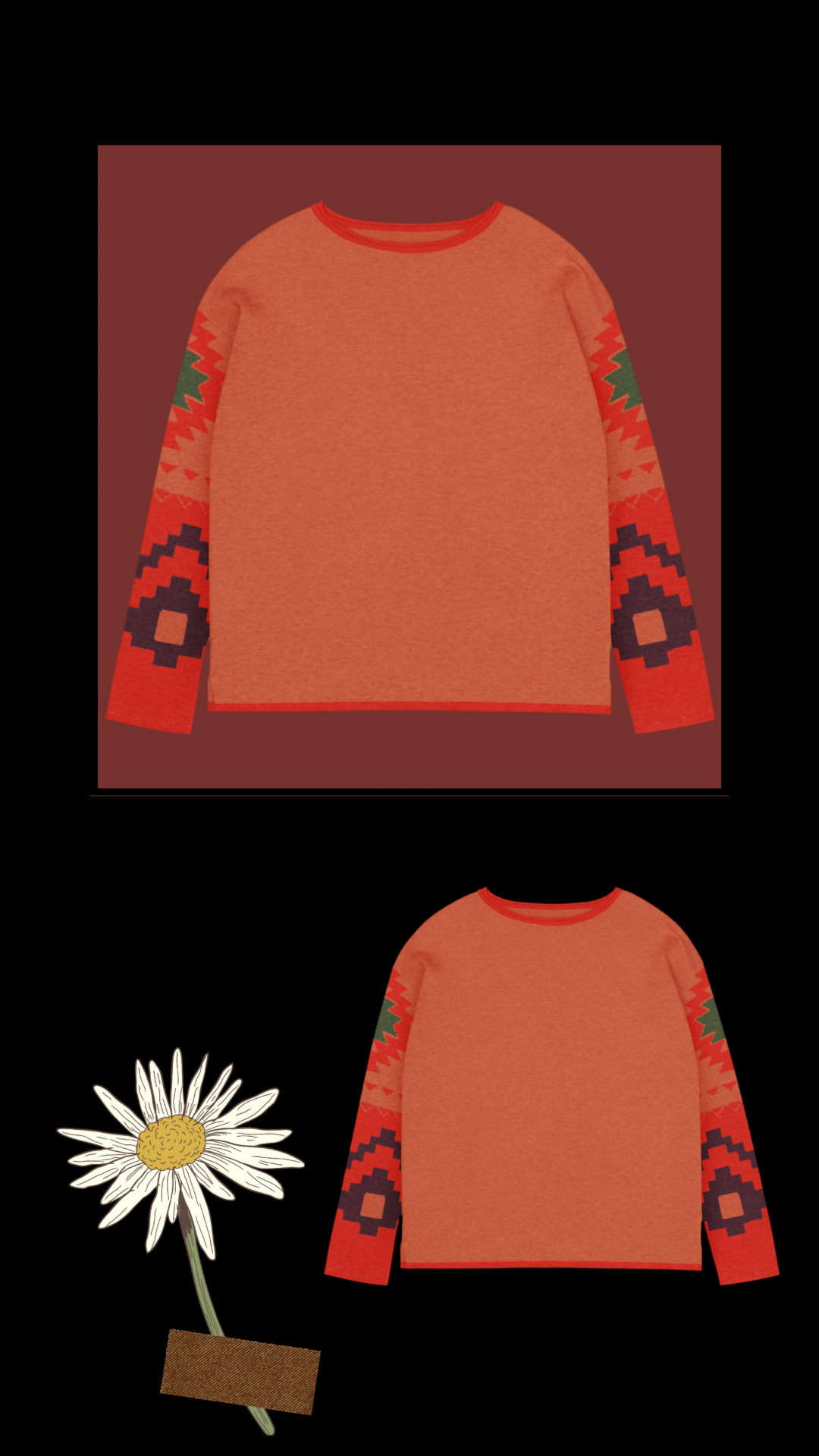 Unisex Cotton and Polyester Sweater - Comfortable Everyday Essential