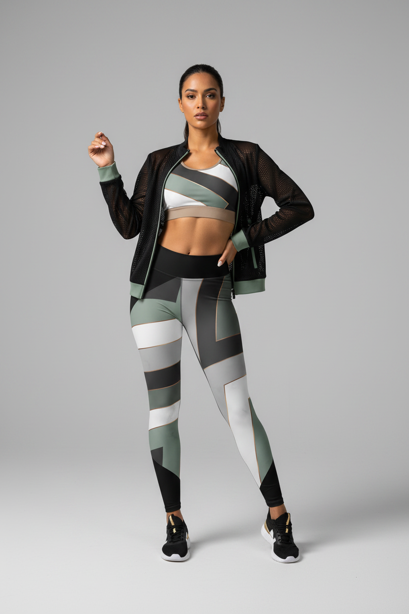 High-Waisted Yoga Leggings - Premium Workout Pants for Women
