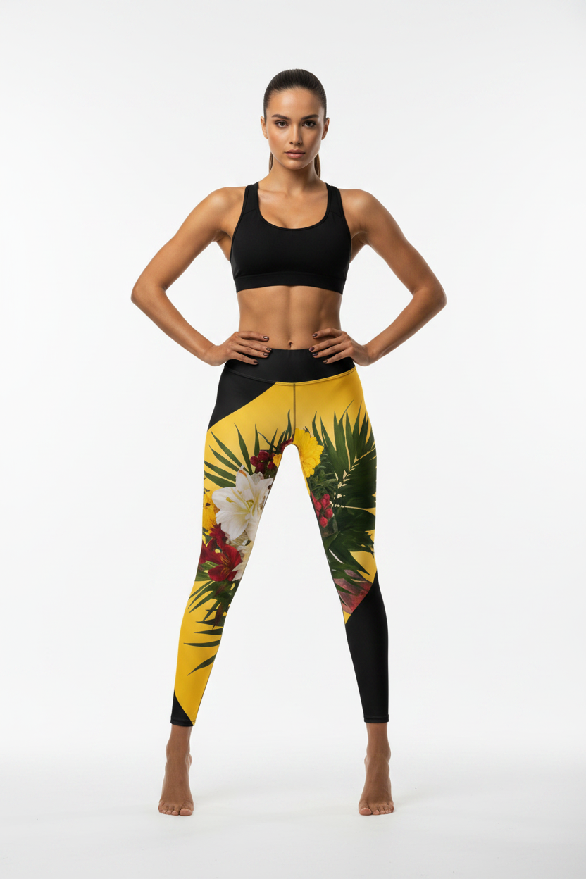High-Waisted Yoga Leggings - Premium Workout Pants for Women