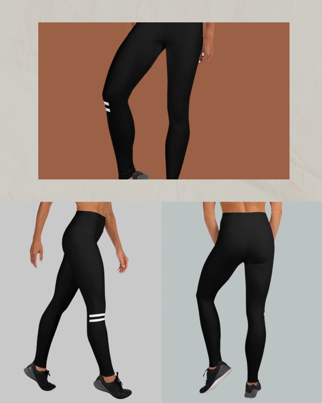 High-Waisted Yoga Leggings - Premium Workout Pants for Women