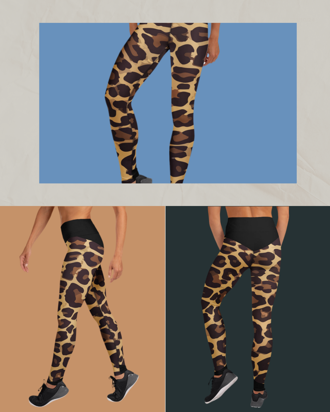 High-Waisted Yoga Leggings - Premium Workout Pants for Women