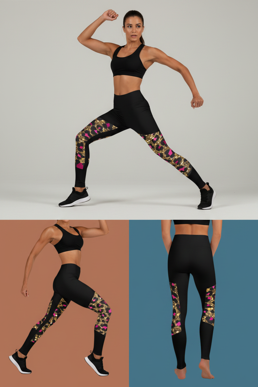 High-Waisted Yoga Leggings - Premium Workout Pants for Women