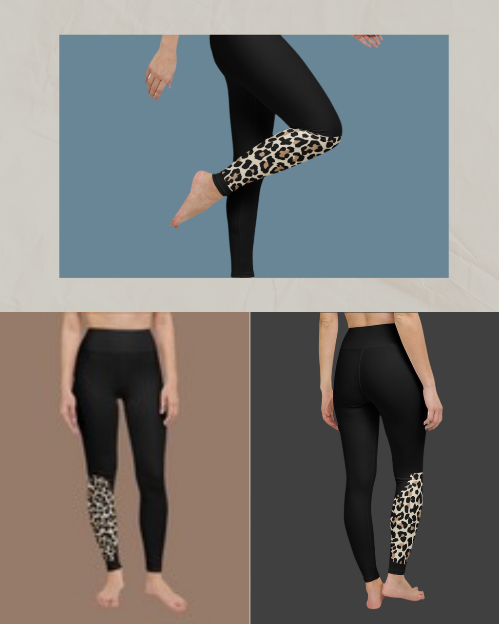 High-Waisted Yoga Leggings - Premium Workout Pants for Women
