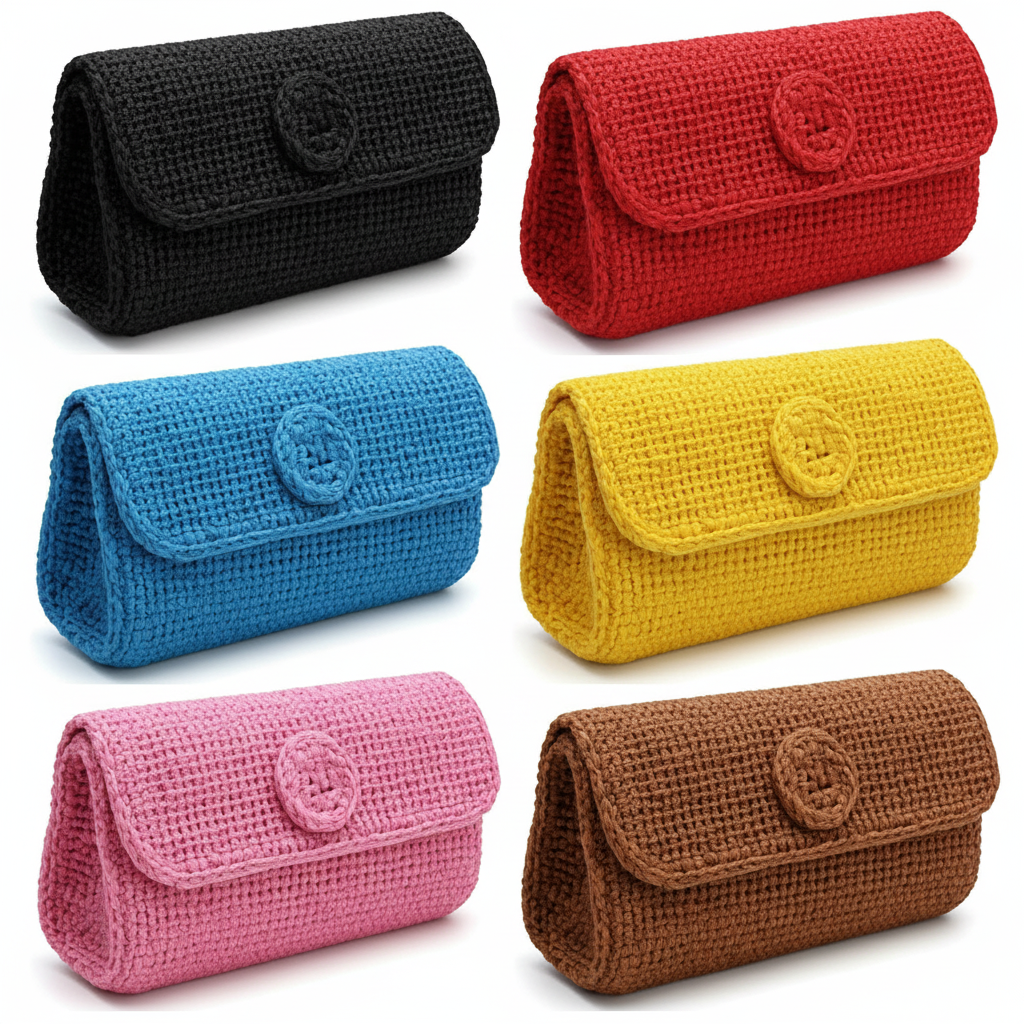 6 Pcs DIY Plastic Mesh Canvas Sheet Woven Handbag Crib Accessories Halloween Making Supplies Clear Wallet White