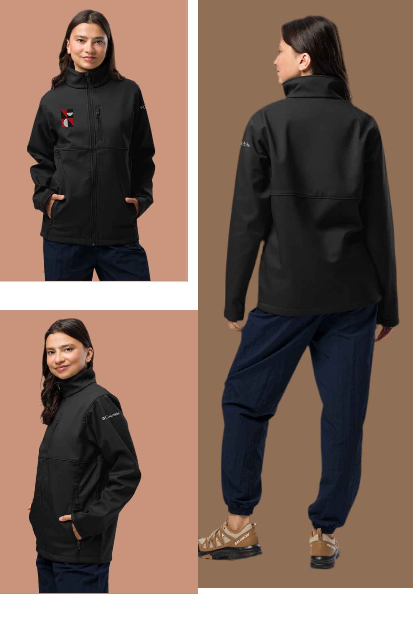 Columbia Soft Shell Jacket - Wind & Water Resistant Outdoor Essential