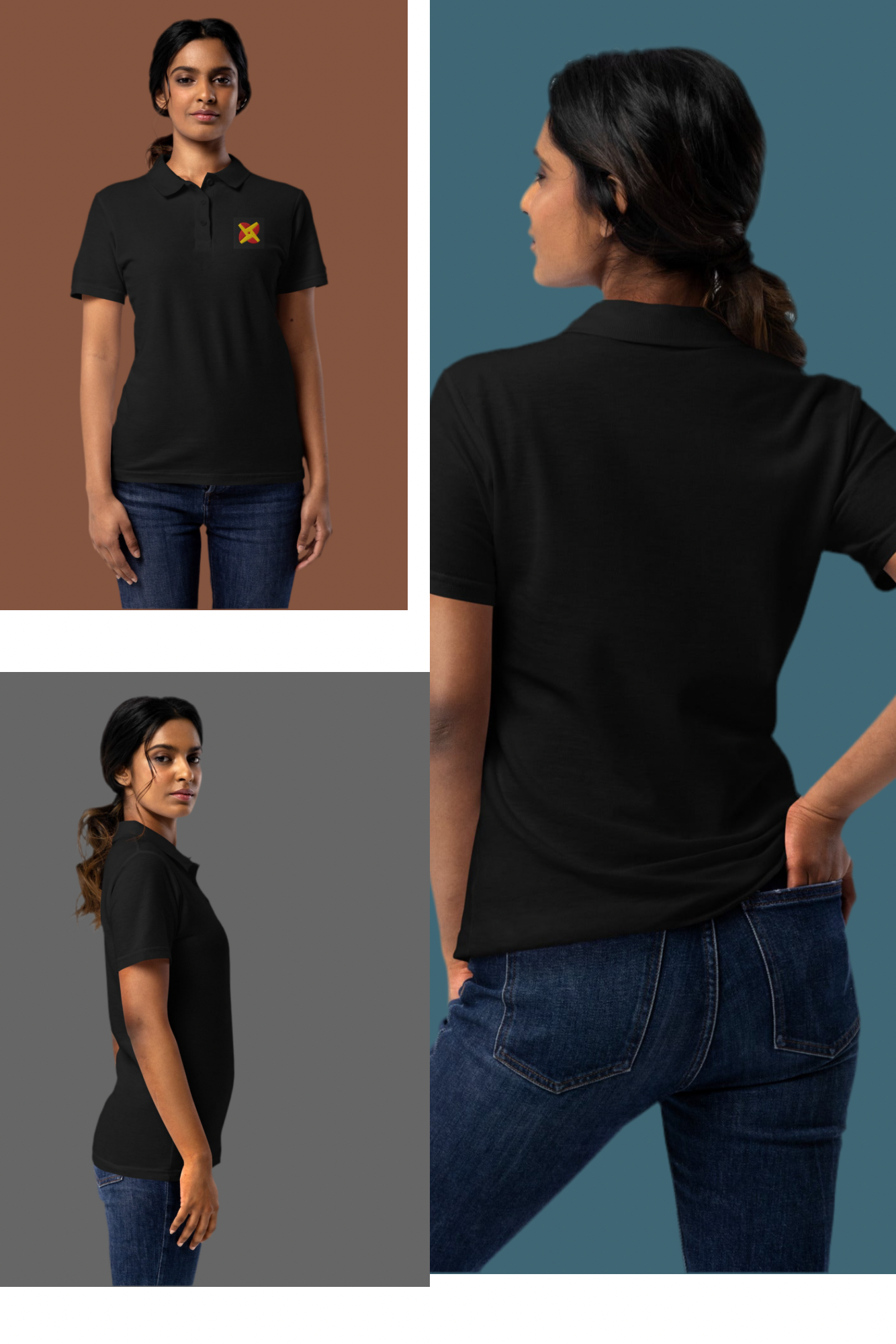 Women's Pique Polo Shirt - Classic Cotton Polo