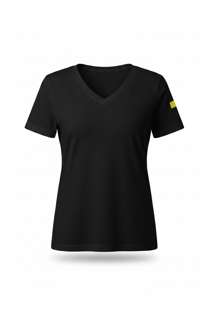 Women's Relaxed V-Neck T-Shirt - Soft Comfortable Tee