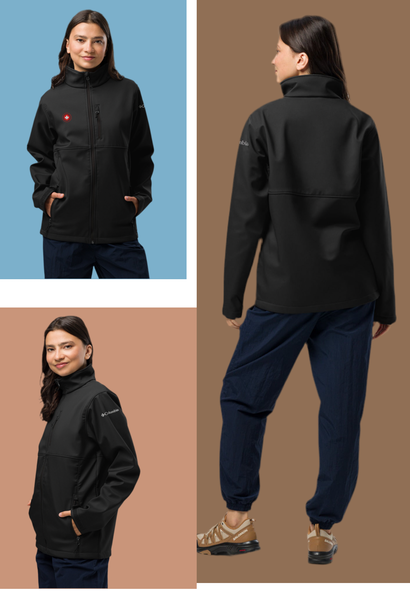 Columbia Soft Shell Jacket - Wind & Water Resistant Outdoor Essential